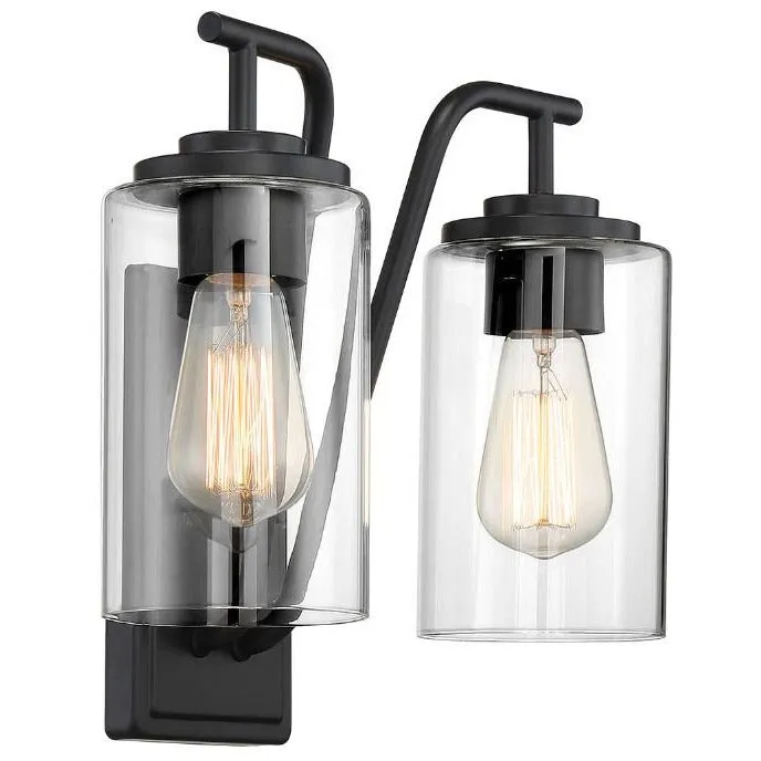 2-Light Outdoor Wall Lantern