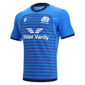 2021-2022 Scotland Rugby Training Jersey (Blue)