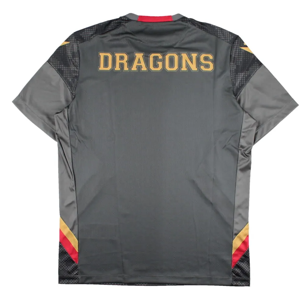 2022-2023 Catalan Dragons Training Poly Shirt (Metal) (Your Name)