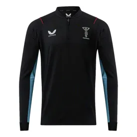 2022-2023 Harlequins Player Training Quarter Zip (Black)