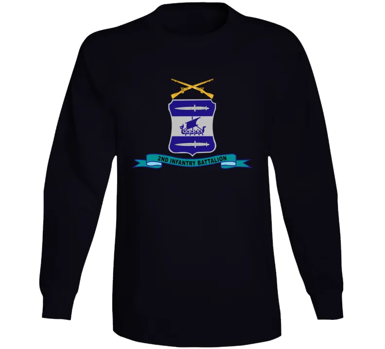 2nd Infantry Battalion W Br - Ribbon Long Sleeve