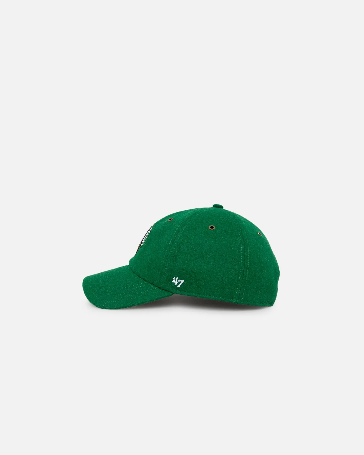 47 Brand Boston Celtics Wooly Clean Up Strapback Kelly