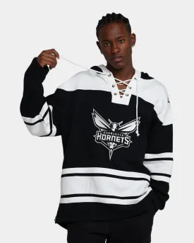 47 Brand Charlotte Hornets Superior Lacer Hoodie Jet Black