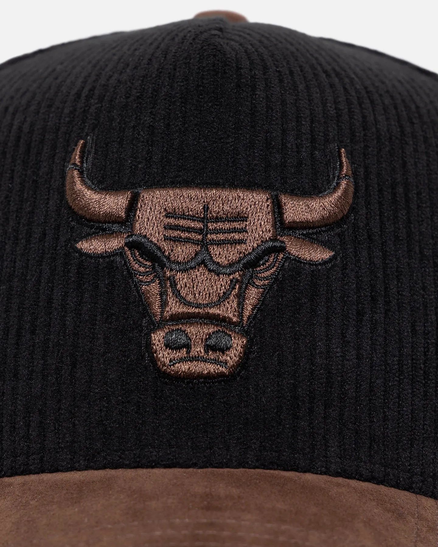 47 Brand Chicago Bulls Black Barren Offside DT Snapback Cap - Classic Black Adjustable Hat