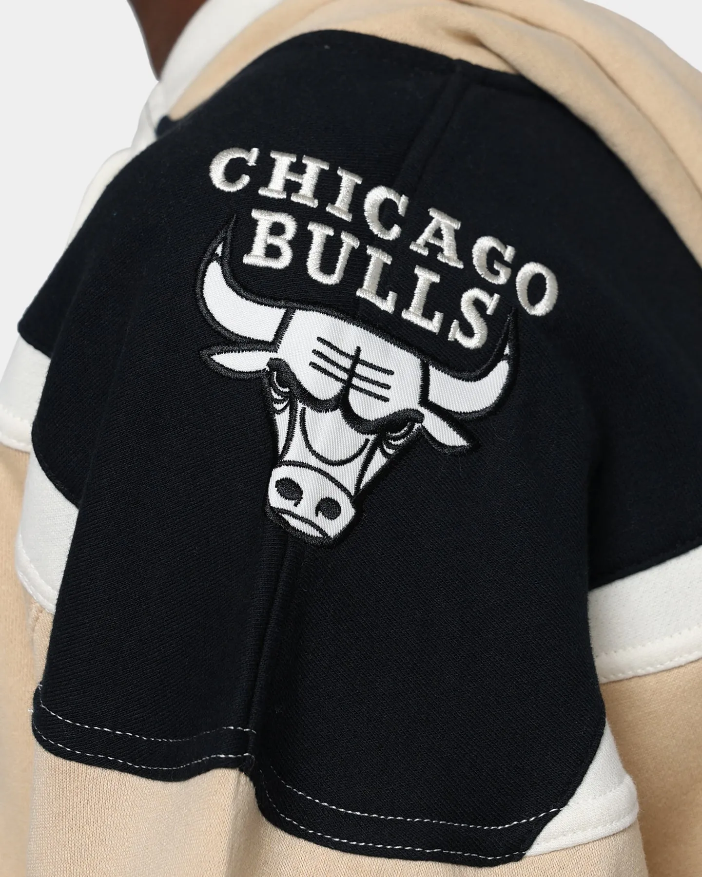 47 Brand Chicago Bulls Superior Lacer Hoodie Khaki