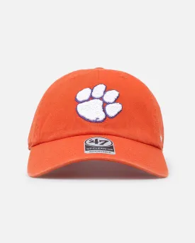 47 Brand Clemson Tigers 47 Clean Up Strapback Orange