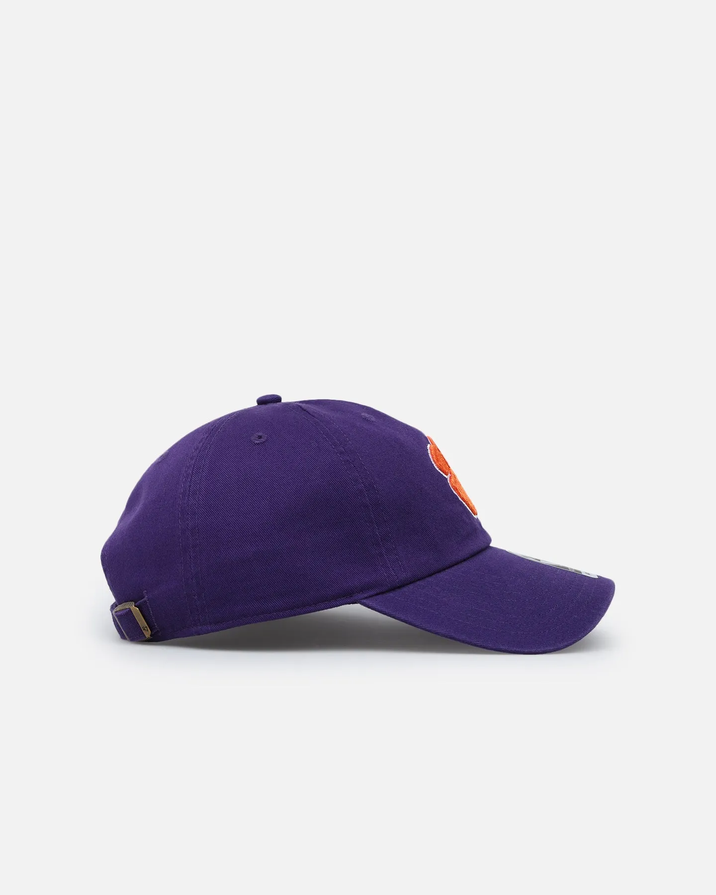 47 Brand Clemson Tigers 47 Clean Up Strapback Purple