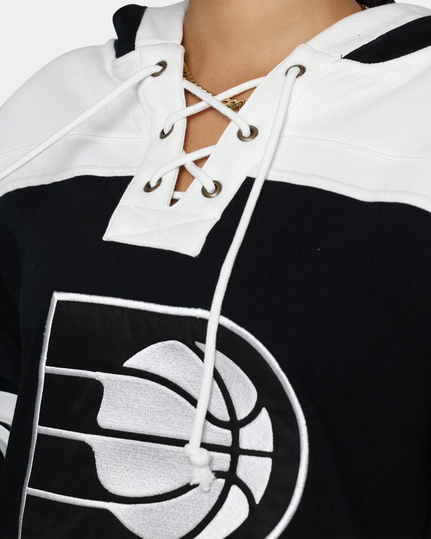 47 Brand Indiana Pacers Superior Lacer Hoodie Jet Black