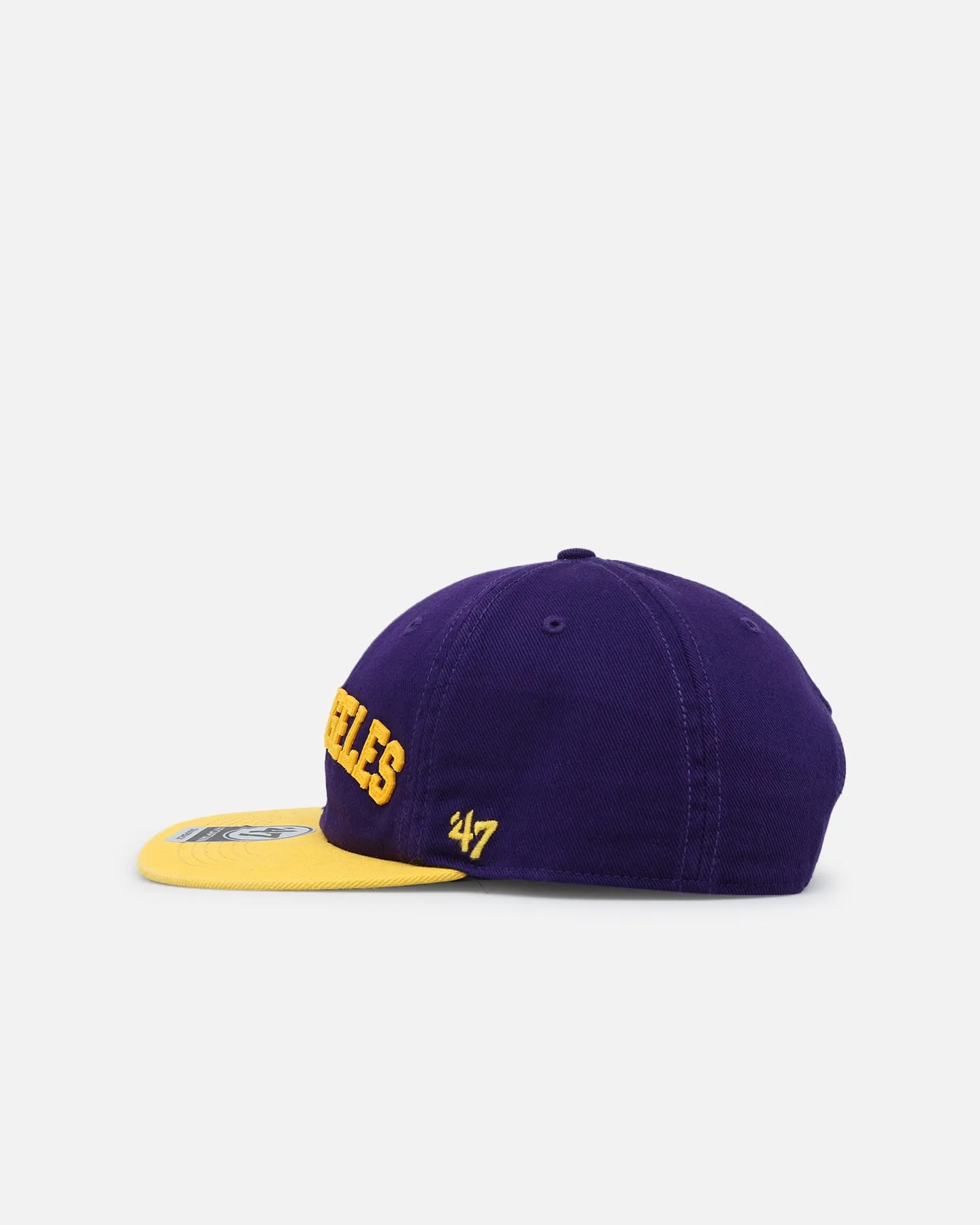 47 Brand Los Angeles Lakers 'Legacy 47 Captain RL' Club Legacy '47 Captain Snapback Purple