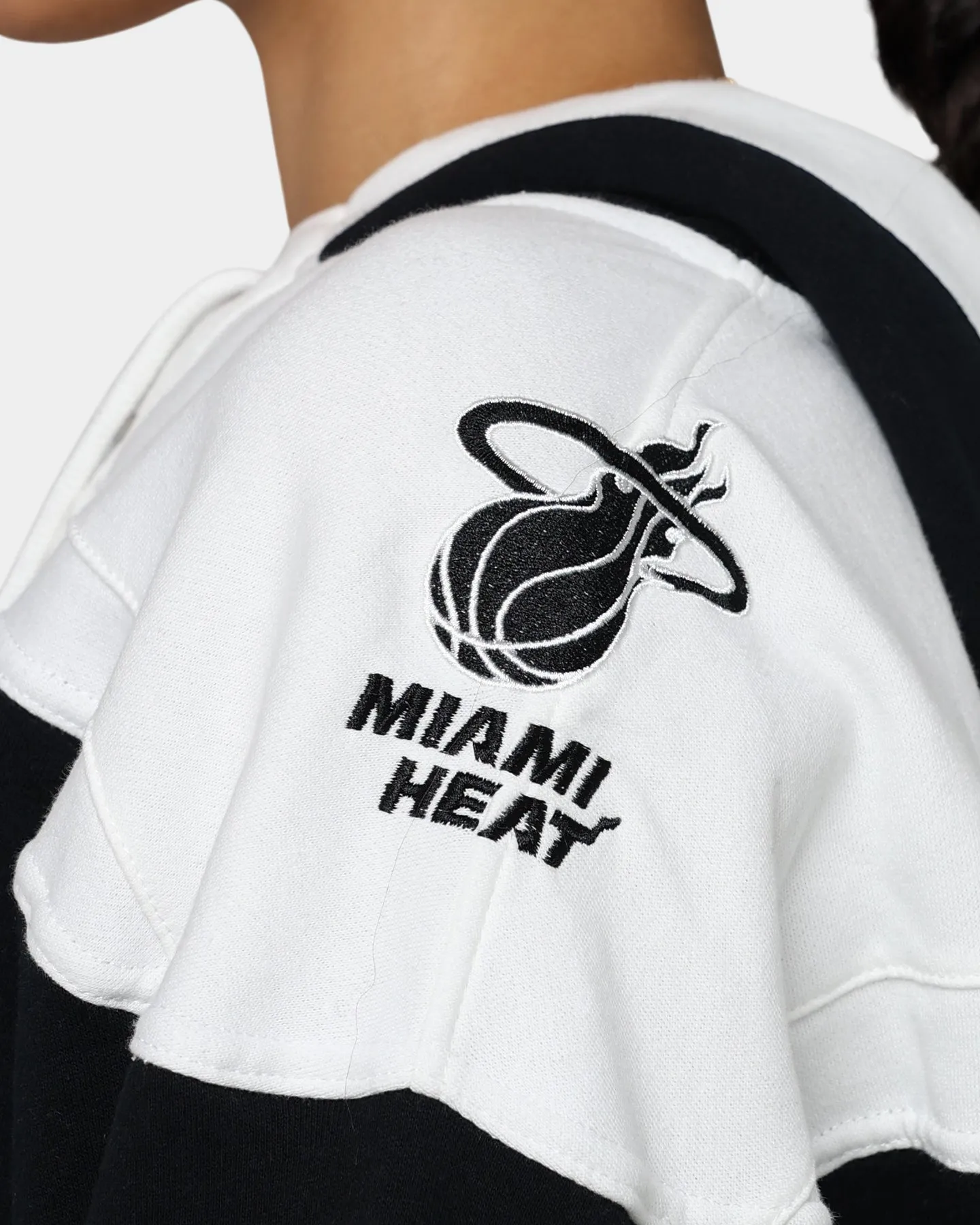 47 Brand Miami Heat Superior Lacer Hoodie Jet Black