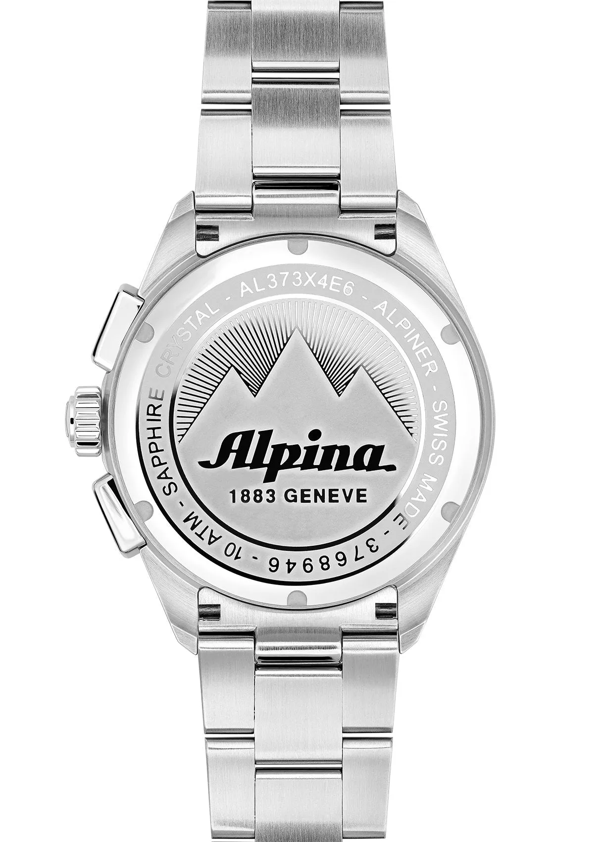 Alpina Alpiner Quartz Chronograph Watch AL-373SB4E6B