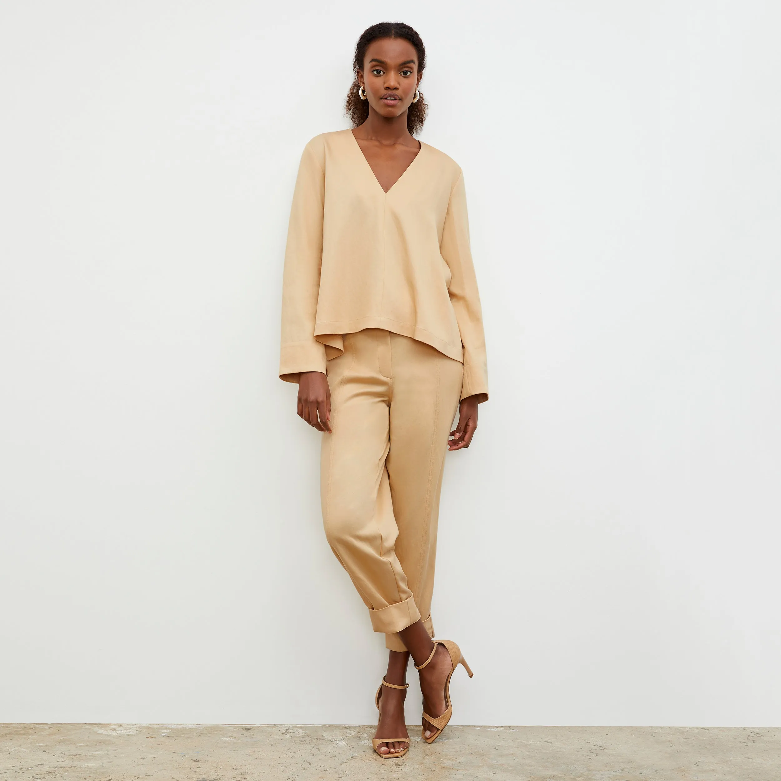 Annette Top - Everyday Twill :: Butter