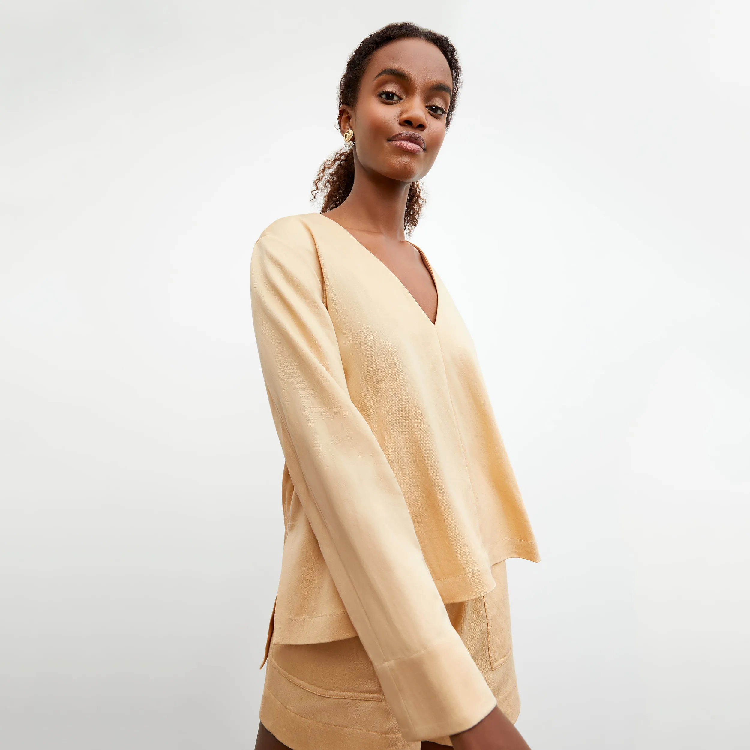 Annette Top - Everyday Twill :: Butter