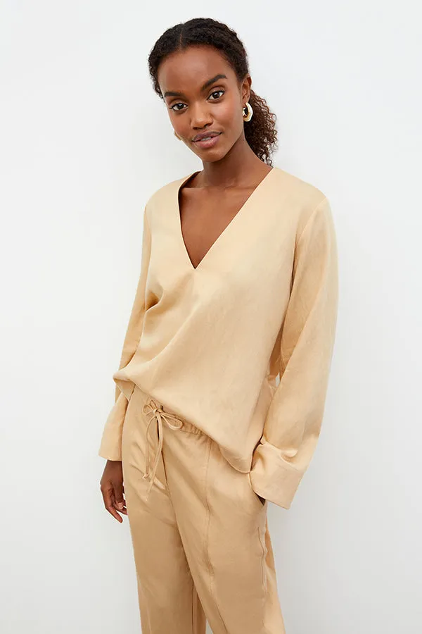 Annette Top - Everyday Twill :: Butter