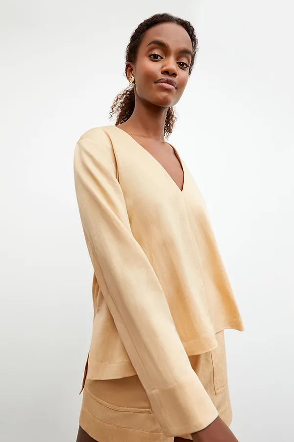 Annette Top - Everyday Twill :: Butter