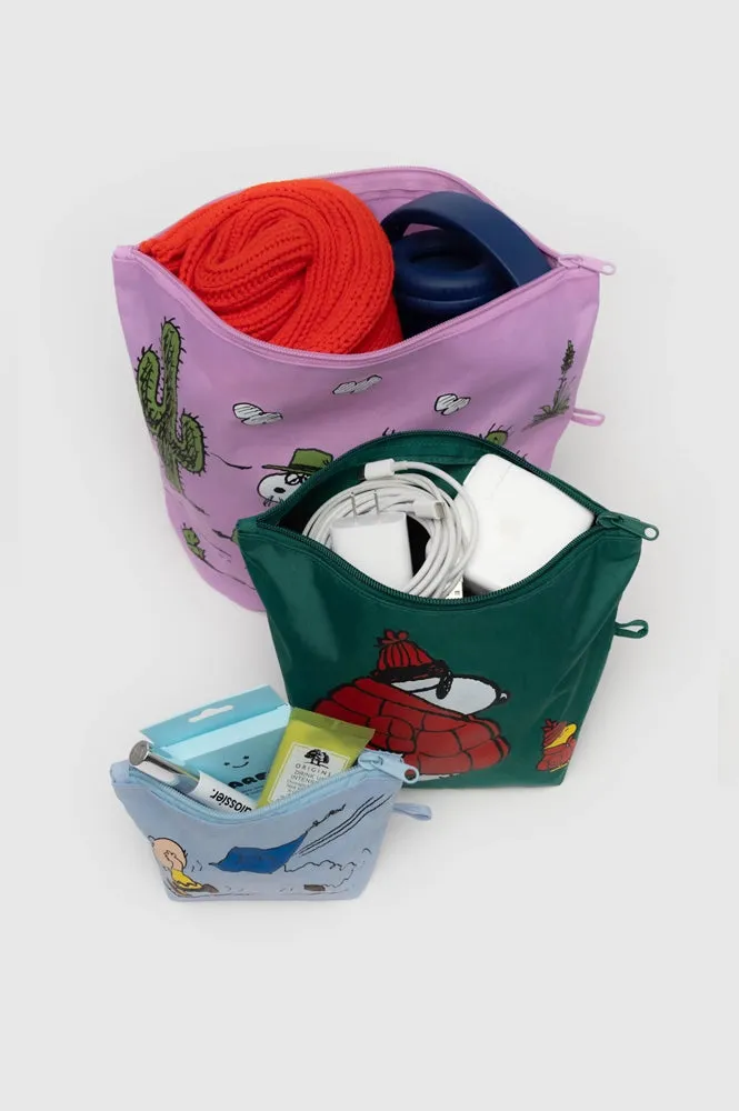 BAGGU Go Pouch Set Peanuts