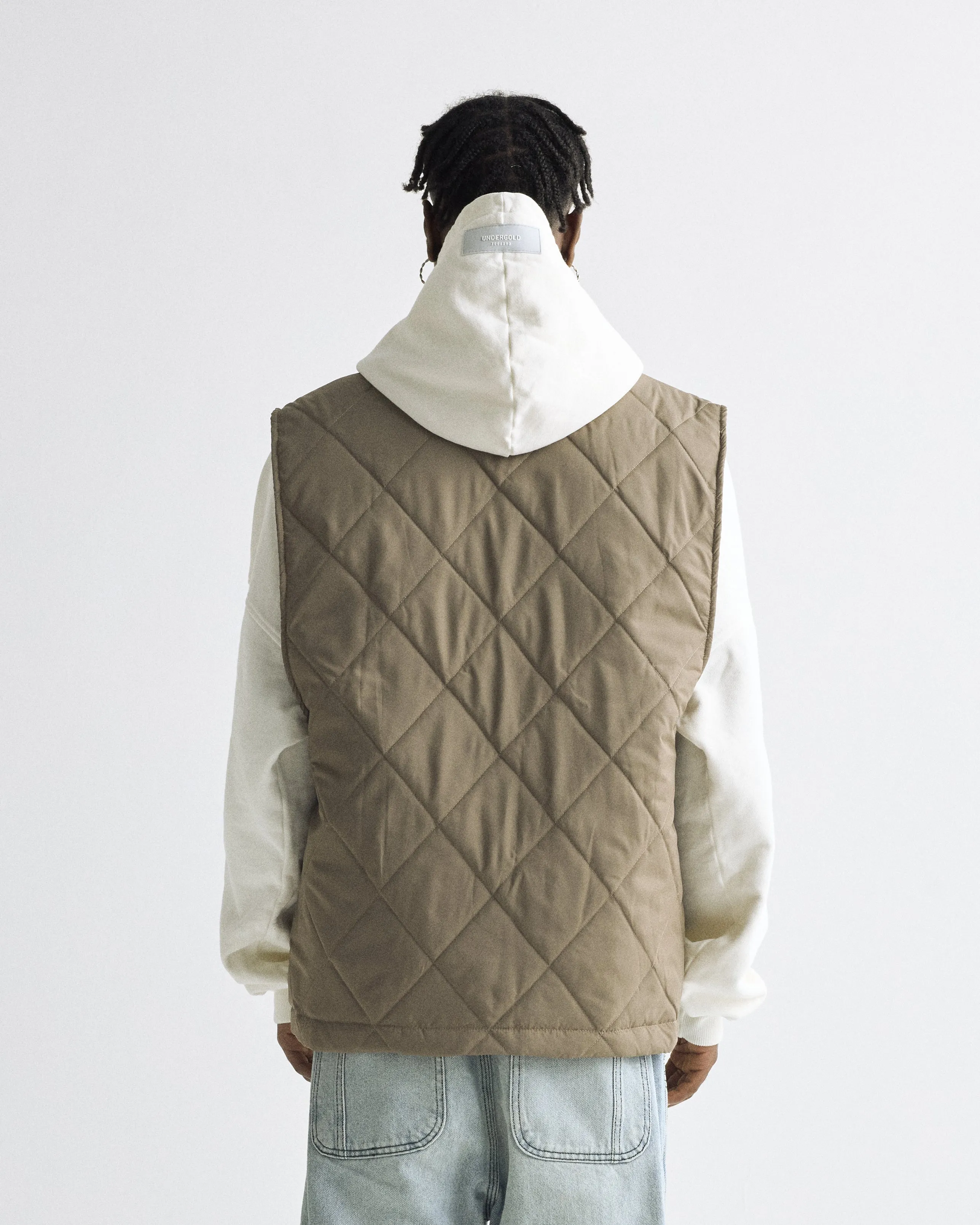 Basics UG Synthetic Vest Cream