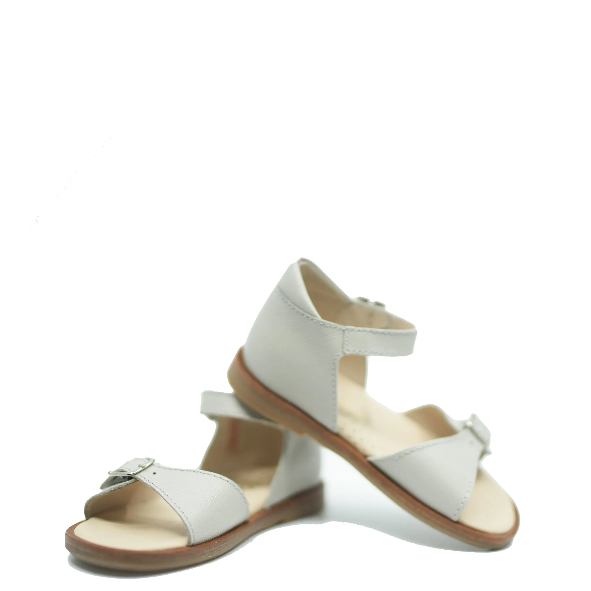 Beberlis Gray Textured Baby Sandal