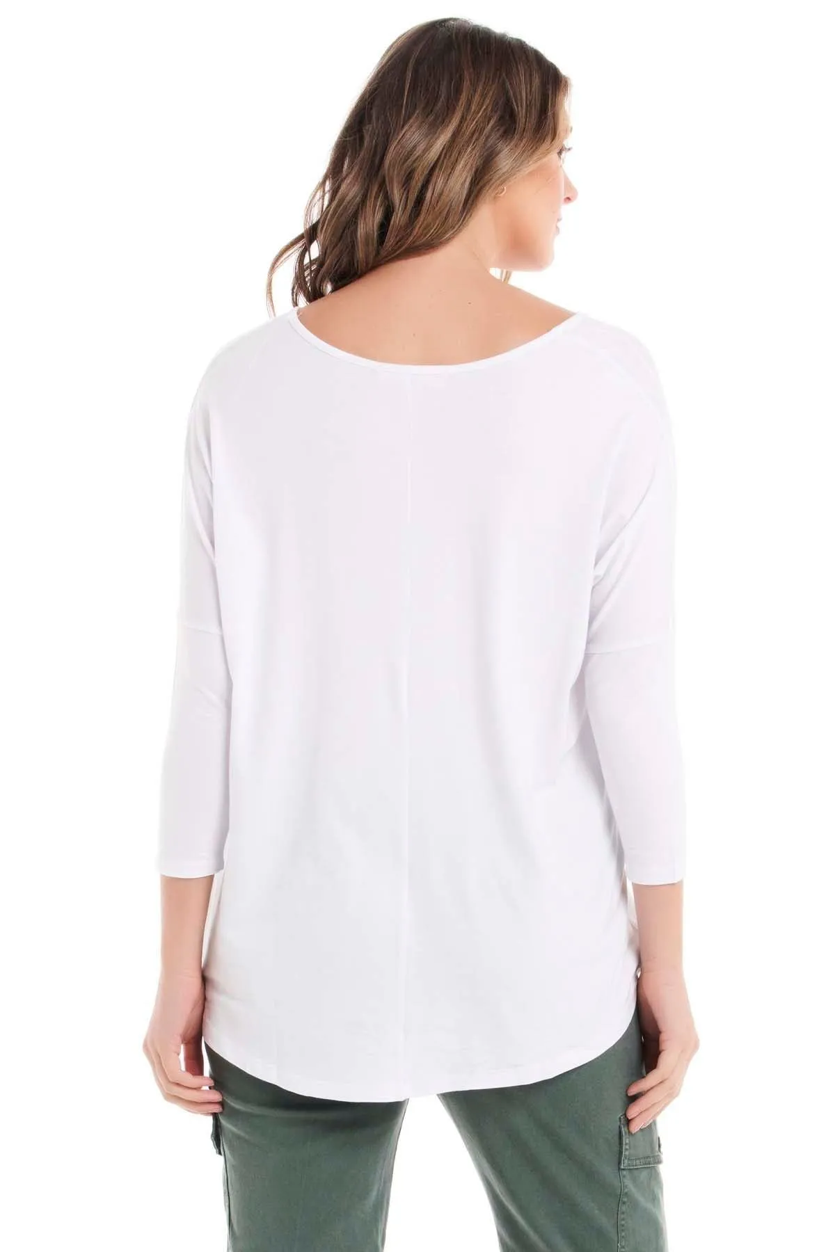 Betty Basics Milan Top in White