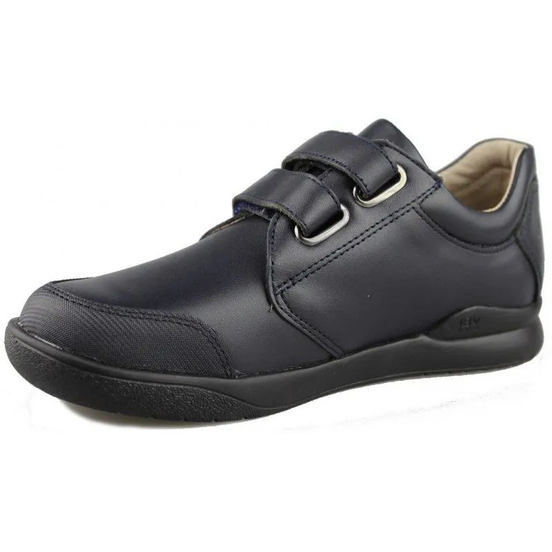 Biomecanics Benjamin Black School Shoe -Negro