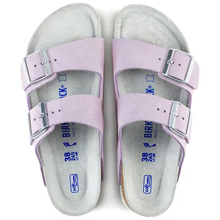 BIRKENSTOCK ARIZONA SF NUBUCK LILAC - WOMENS