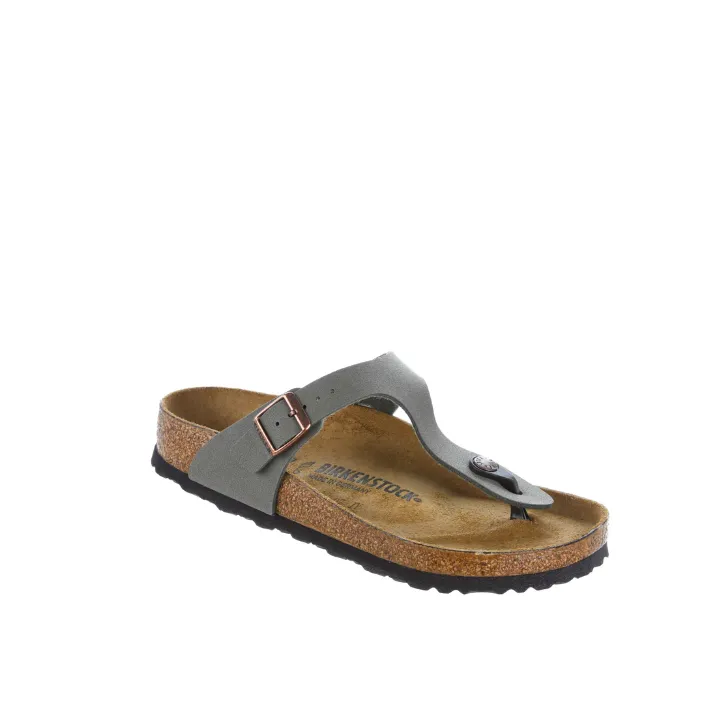 Birkenstock Gizeh Birki-Buc - Stone - Regular