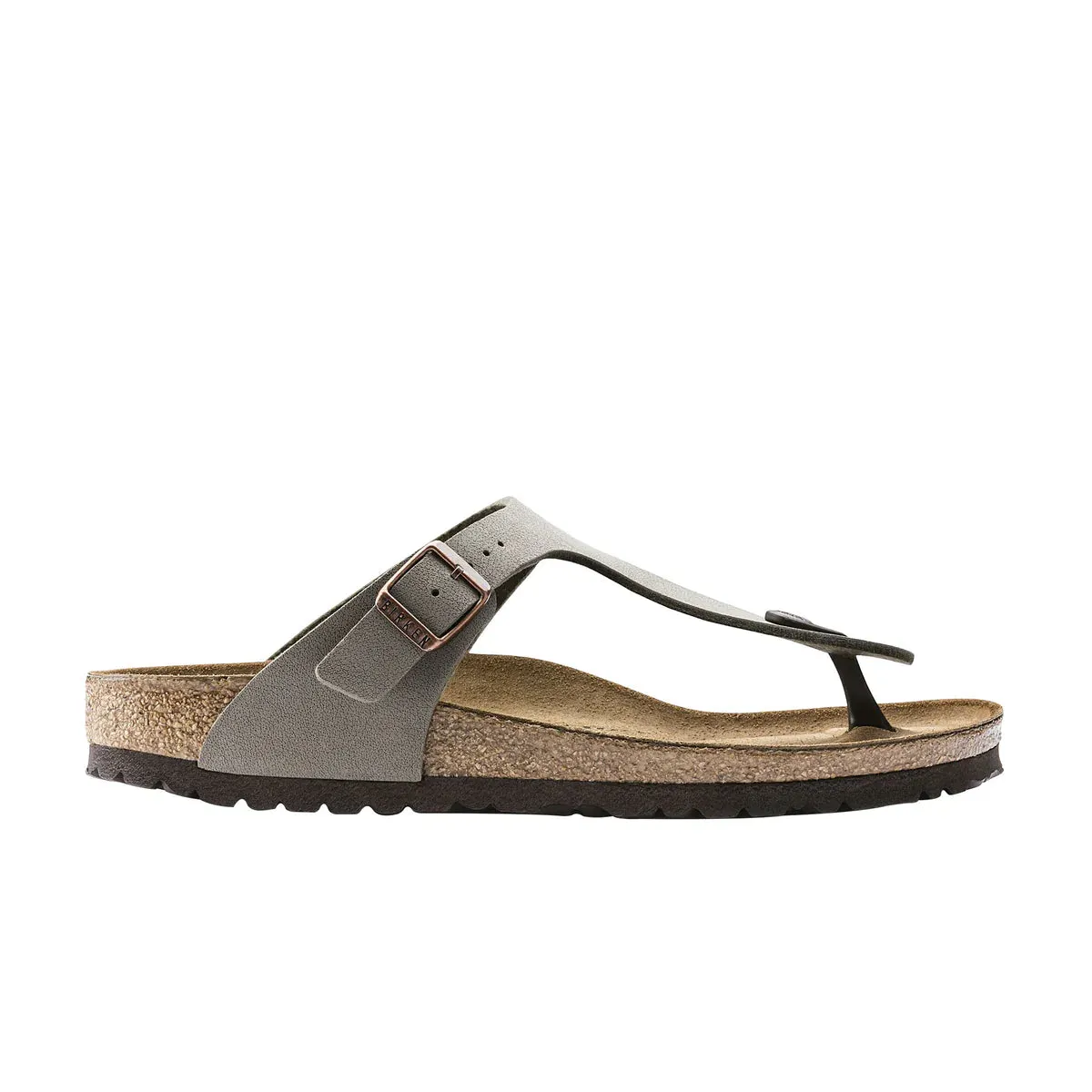 Birkenstock Gizeh Birki-Buc - Stone - Regular