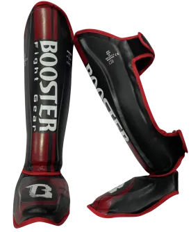 Booster Shin Guards BSG V3 Black Red