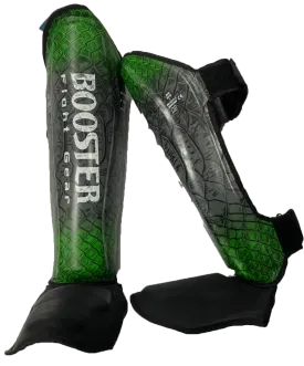 Booster Shin Guards BSG V3 Snake Green