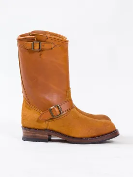 Bright Shoemakers, Engineer Boot, Camel Rough Out