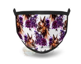 Chihuahua Floral Printed Mask