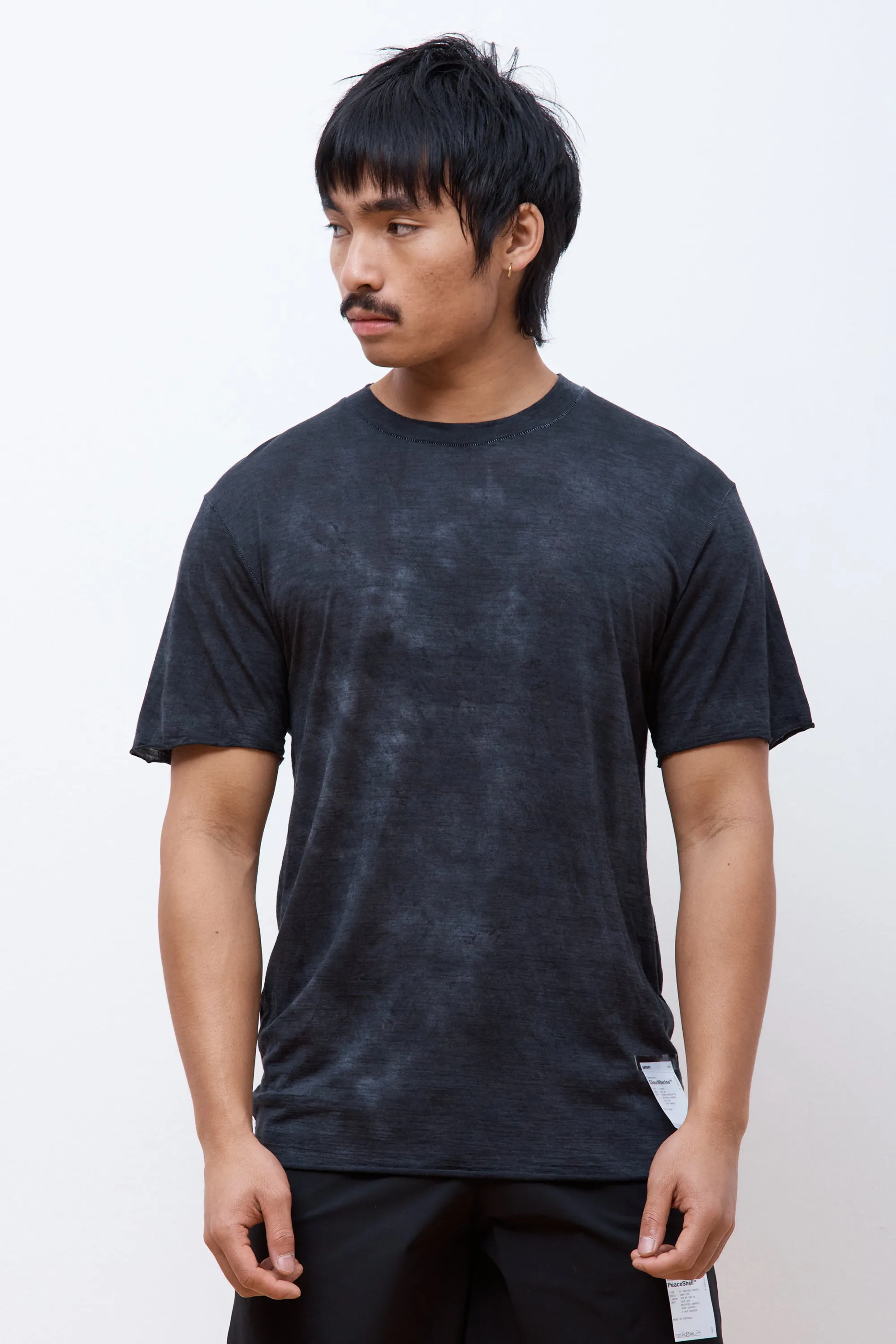 CloudMerino T-Shirt Sun Bleached Black