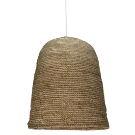 Cylindrical Dome Rattan Pendant Light