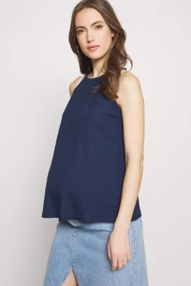 Demelza Sleeveless Nursing Top Navy