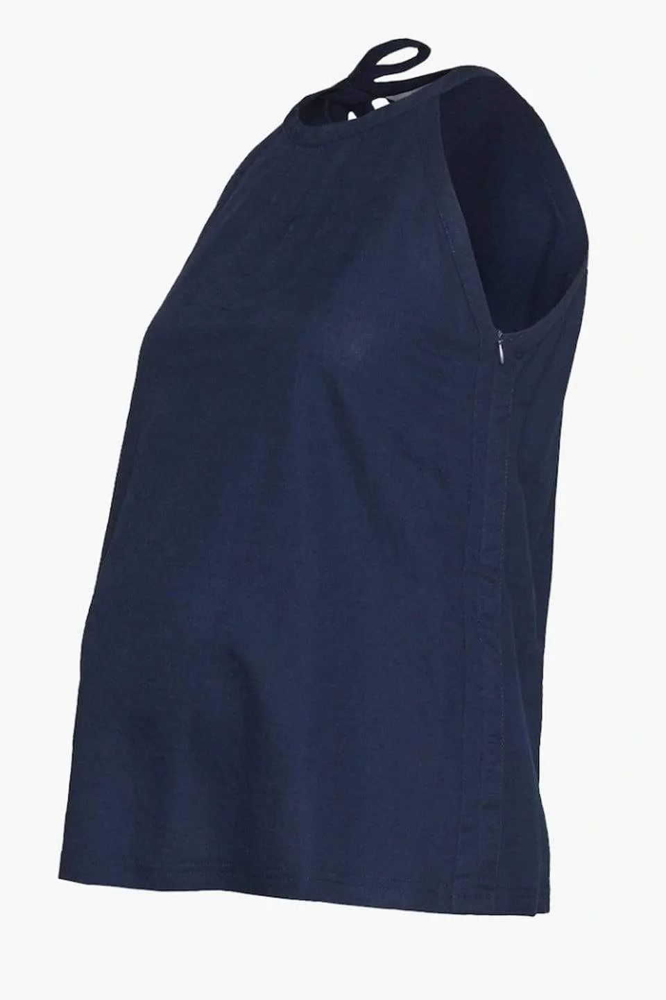 Demelza Sleeveless Nursing Top Navy