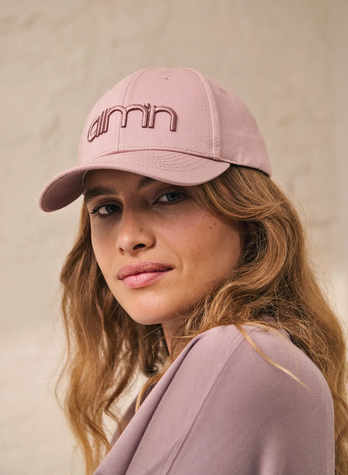 Dusty Violet Logo Cap