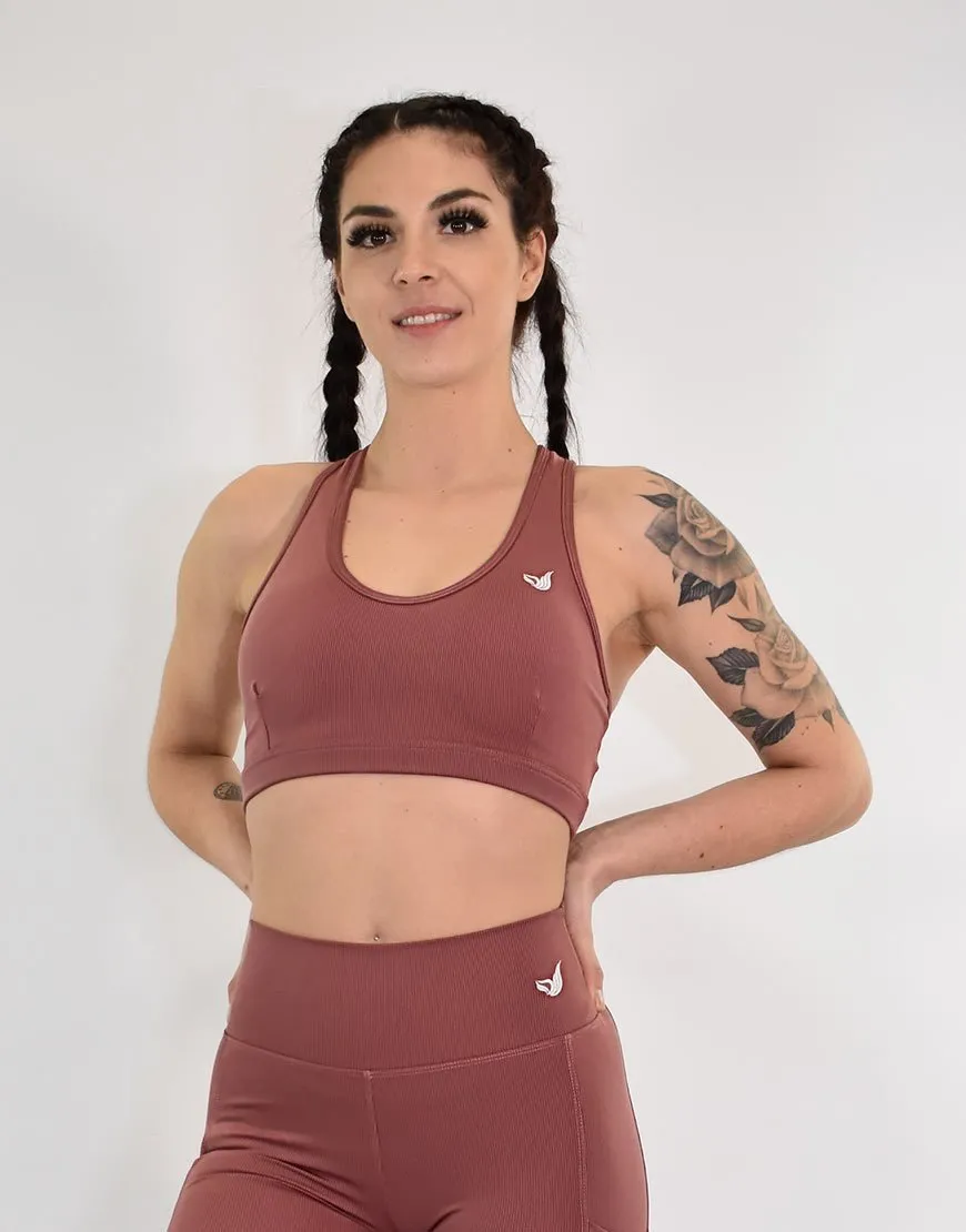 DW Ribbed Sports Bra