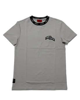 ENRICO COVERI Silver Grey T Shirt