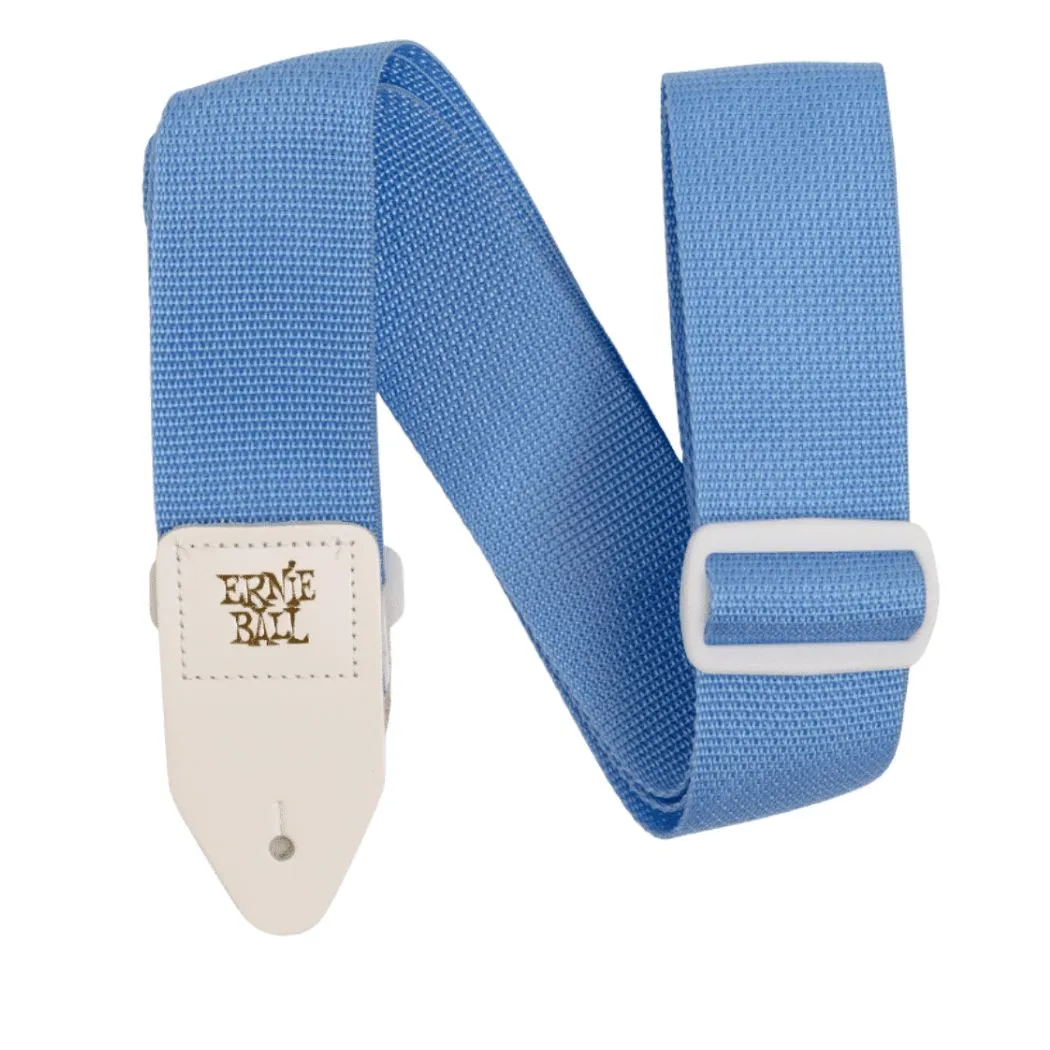 Ernieball 5348-AA PolyPro Soft Blue Guitar Strap