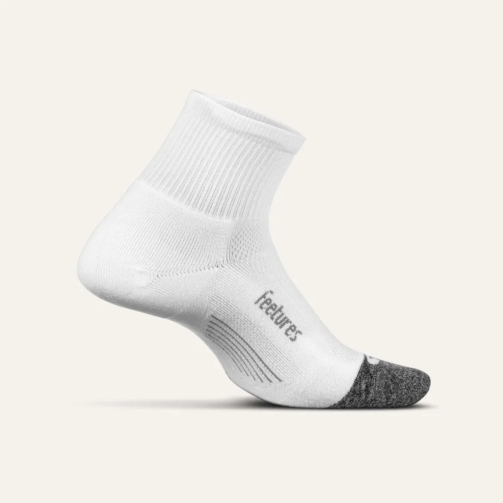 Feetures Elite Light Cushion Quarter Length Socks