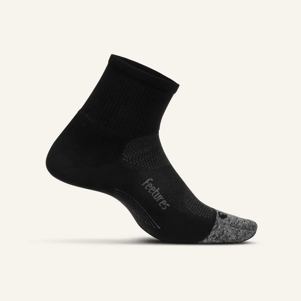 Feetures Elite Light Cushion Quarter Length Socks