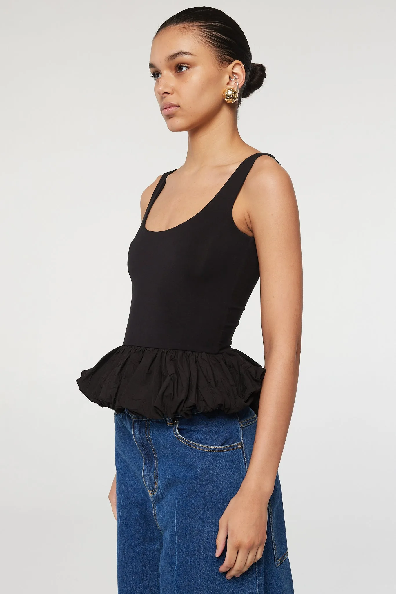 Fern Top in Black