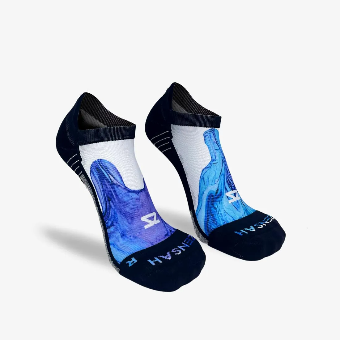 Fluid Drips Running Socks (No Show)