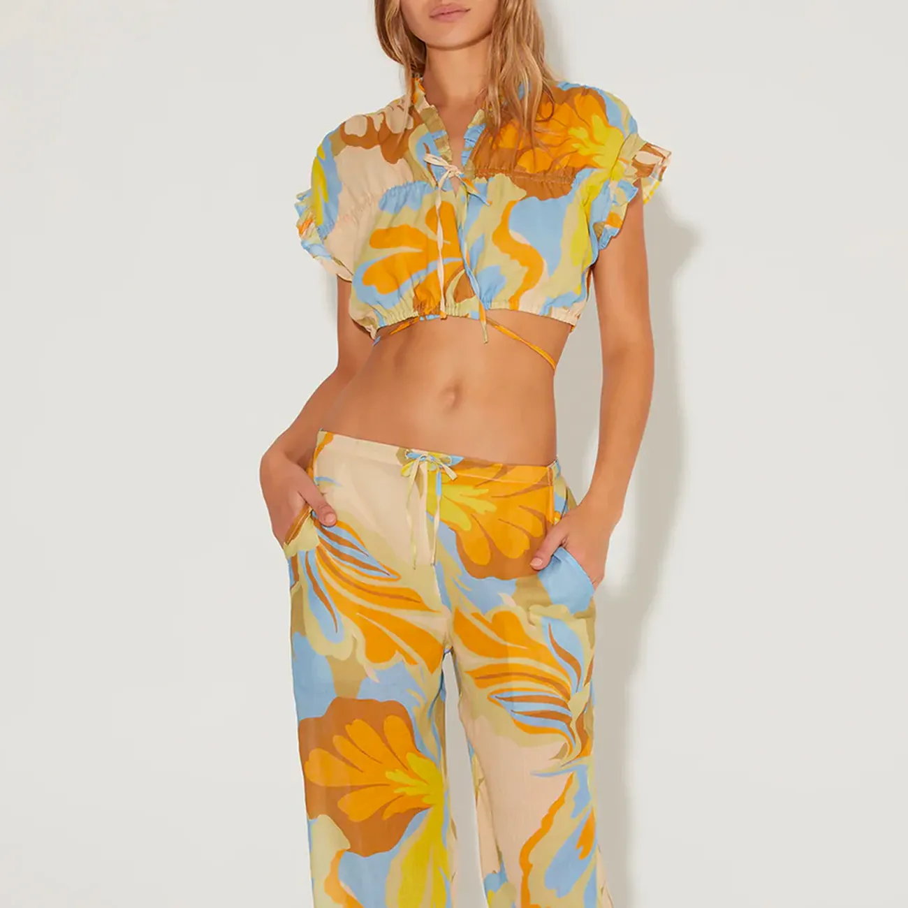 Fraser Top - Poolside Print