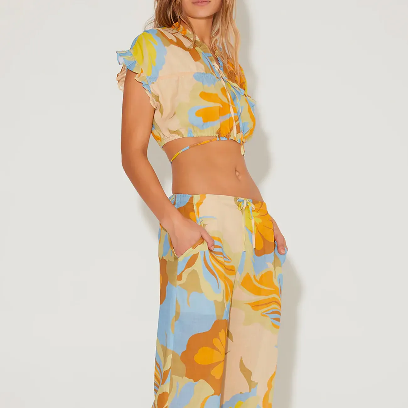 Fraser Top - Poolside Print