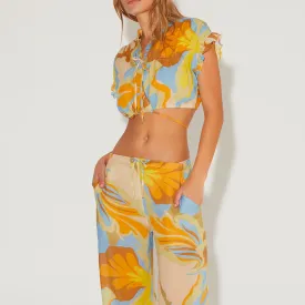 Fraser Top - Poolside Print