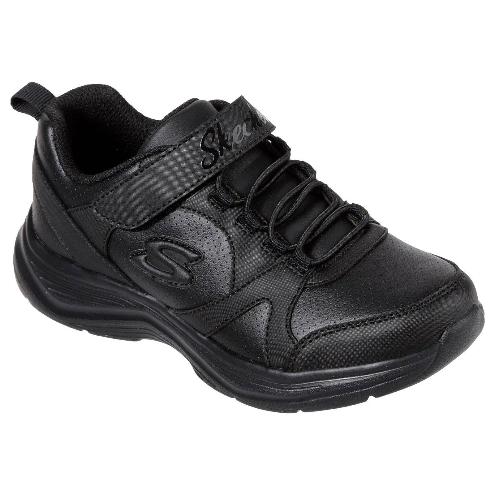 Glim-K S-Struts School Shoe