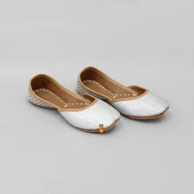 Grey Slip On Jutti