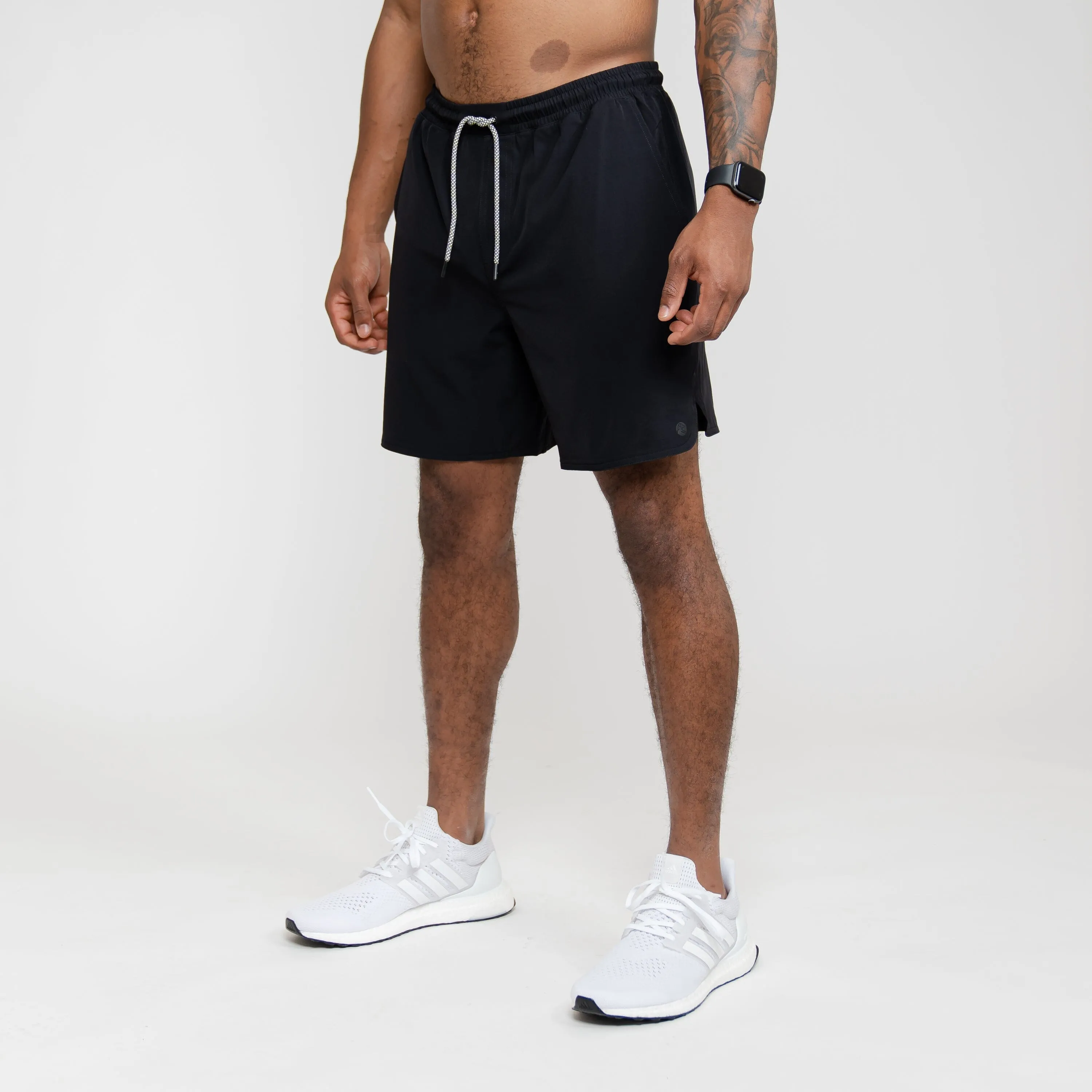 Grit Gym Short | Solid - Midnight Black