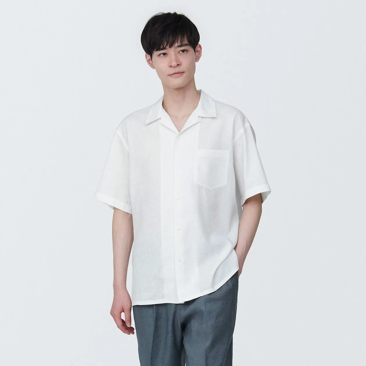 Hemp Blend Short Sleeve Shirt